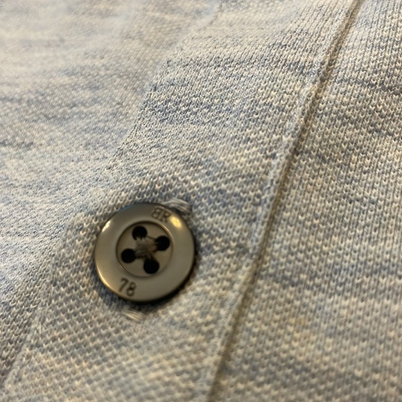 Banana Republic pique cotton polo in blue. Men's XL. Like new condition. Sharp! - Picture 4 of 11